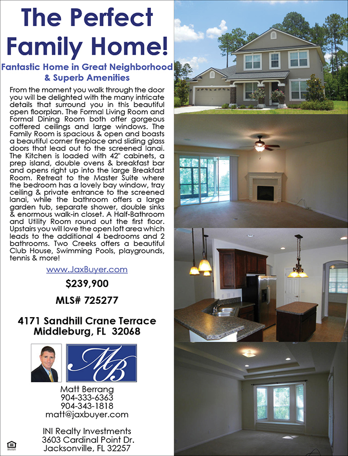 Spectacular 5 Bedroom Home in the Two Creeks neighborhood of Middleburg