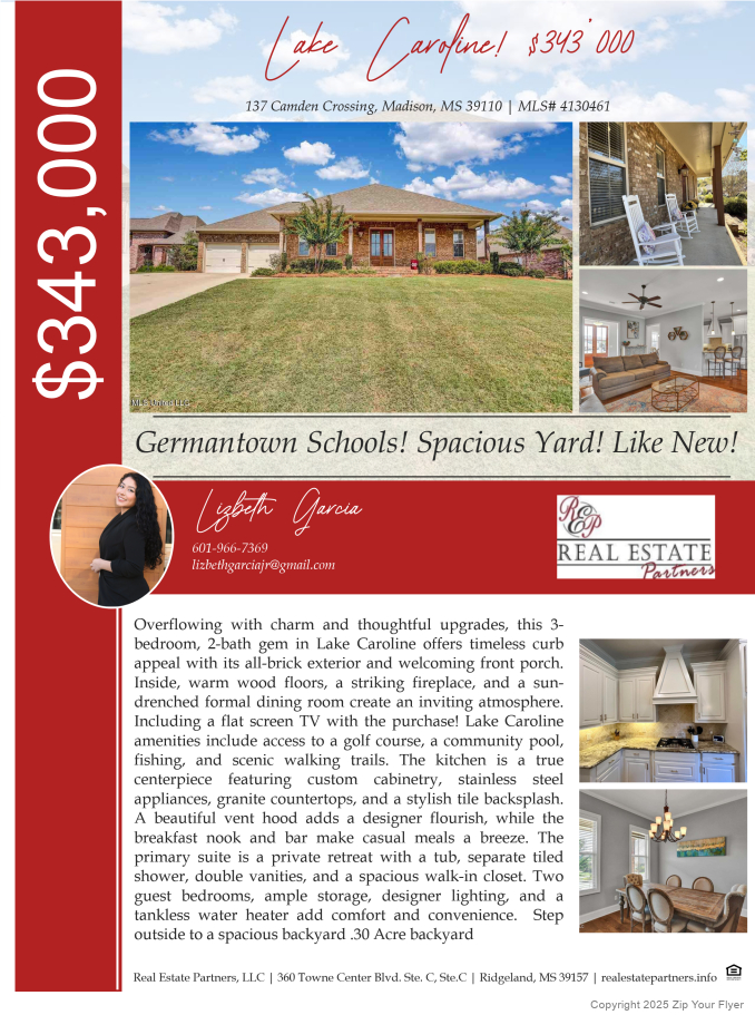 Germantown Schools! Spacious Yard! Like New!