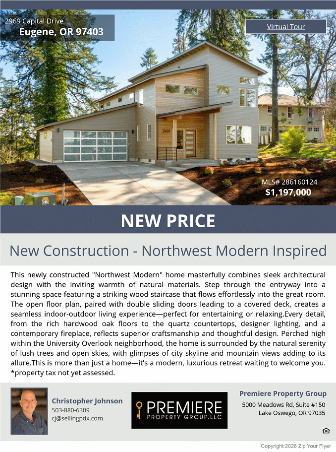 New Construction - Northwest Modern Inspired