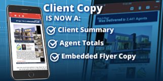 Real estate flyer client summary