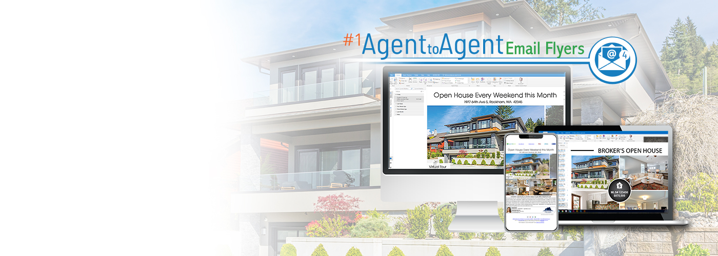 real estate flyers agent to agent email flyers