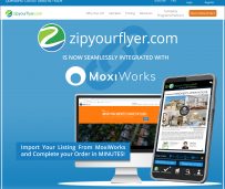 MoxiWorks and Zip Your Flyer REALTOR listing flyers