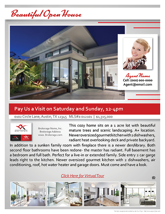 Keller Williams Zip Your Flyer