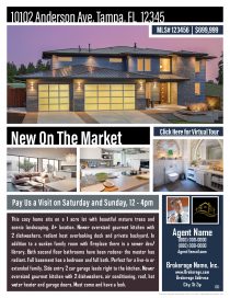 Modern flyer design