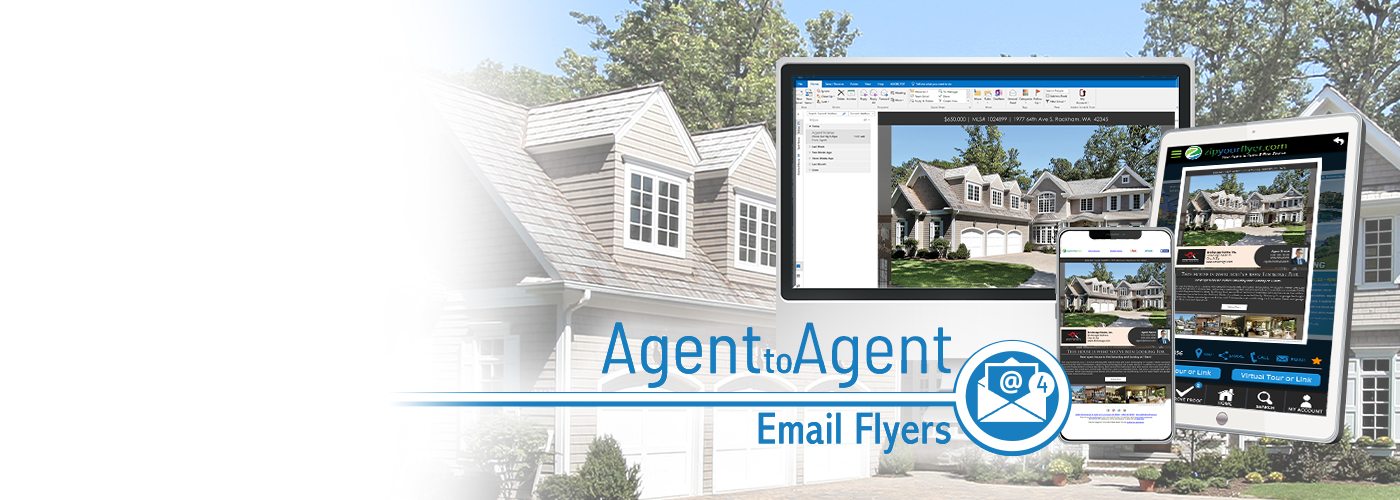 real estate flyers agent to agent email flyers